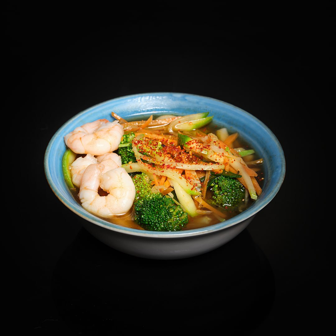 Udon Karidesli Çorba